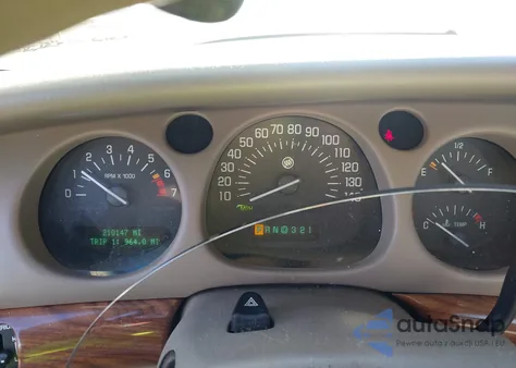 2001 Buick Lesabre Custom из США, поврежденный, VIN 1G4HP54K114161325